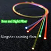 Optic Fiber Red Green Rods 100cm 1mm 1.5mm 2mm for Bow Archery Slingshot Sight Replaceable High Glows Fiber 100CM Length Sizes 1