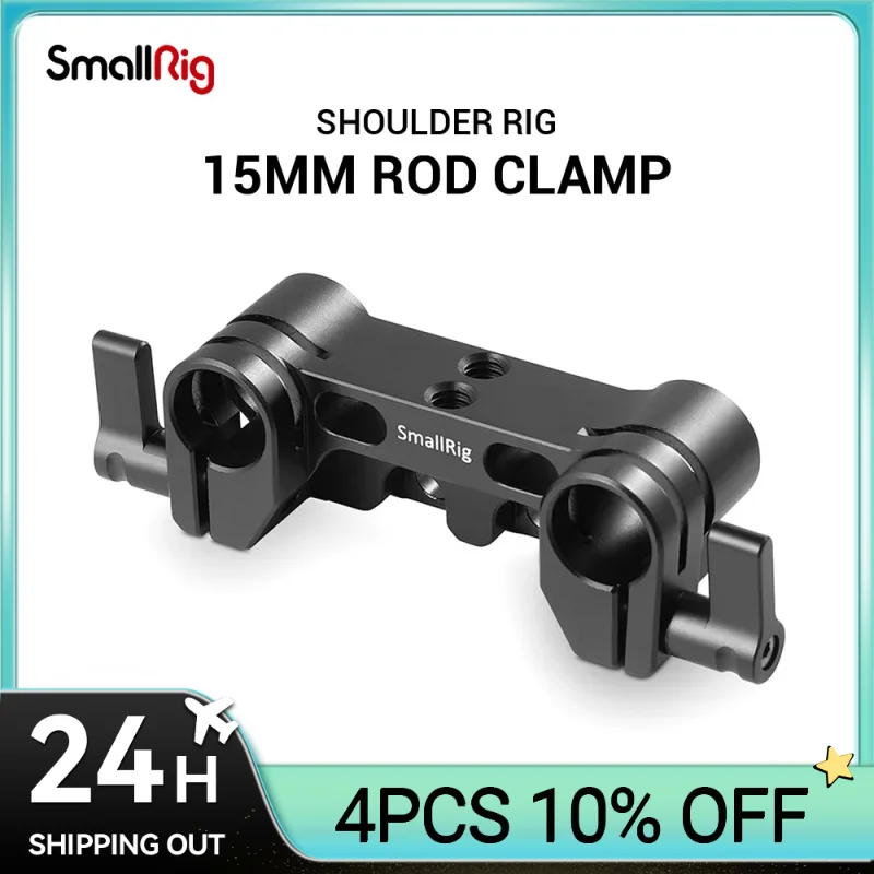 Telecamera Smallrig Doppio Morsetto Per Asta Da 15Mm Per Follow Focus Compatibile Con Gabbia Per Impugnatura Batteria Smallrig Come Gabbia A7Iii 2176 