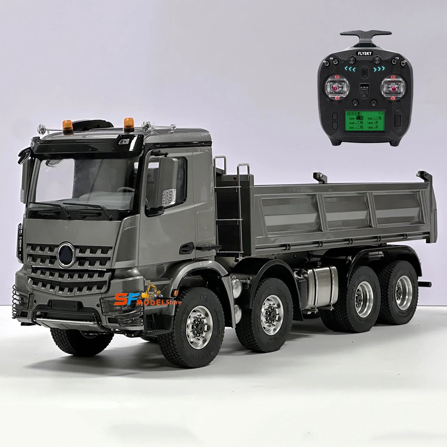 RC Trucks 1/14 8x8 Hydraulic Remote Control Dump Truck Model