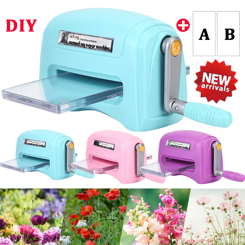 DIY Handcraft Die Cut Machine Portable Metal Embossing Mold Making