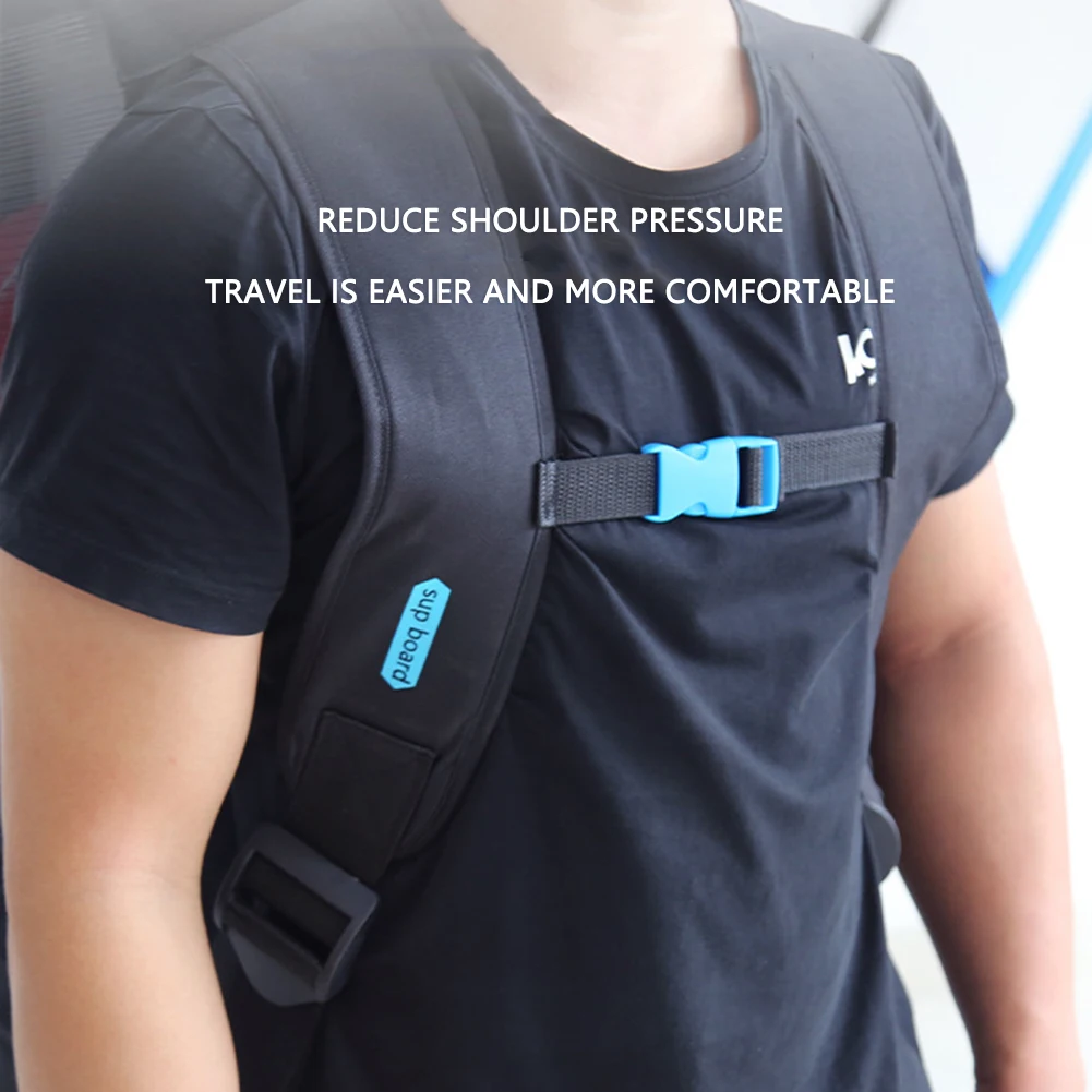 80L/105L Surfboard Backpack Oxford Portable Paddle Board Bag Carrier with Side Small Pocket Large Capacity Surfing Accessories