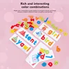 Spelling Word Game English Early Education Cognitive Word Spelling CHILDREN'S Enlightenment Educational Toys 3