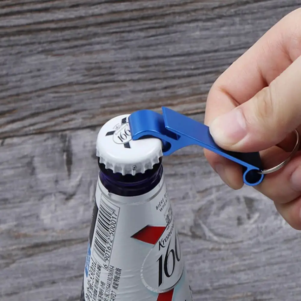 Bottle Opener Mini Portable Color Metal Beer Drink Bottle Opener Keychain Bar Tool Party Favor Gifts
