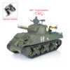Henglong Toucanhobby DIY 1/16 7.0 Plastic M4A3 Sher3898 360�� Turret Barrel Recoil RC Tank 2
