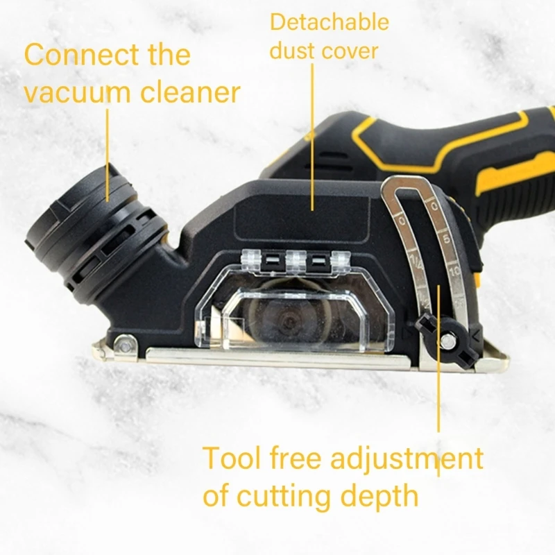 Mini Cordless Angles Grinder,20V 550W Brushless Grinding Machine,for Cutting Polishing and Sharpening 76mm 20000RPM 5