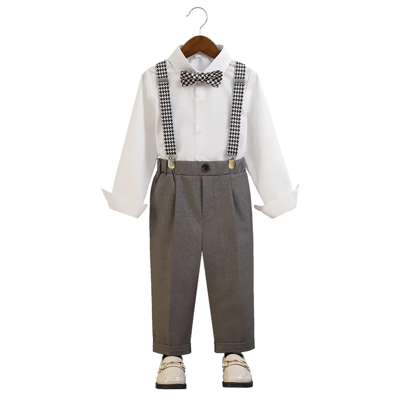 

Boys Girls Formal Wedding Dress Children'S Day Performance Suit Kids Photography Suit 1 Year Baby Birthday Ceremony Costume