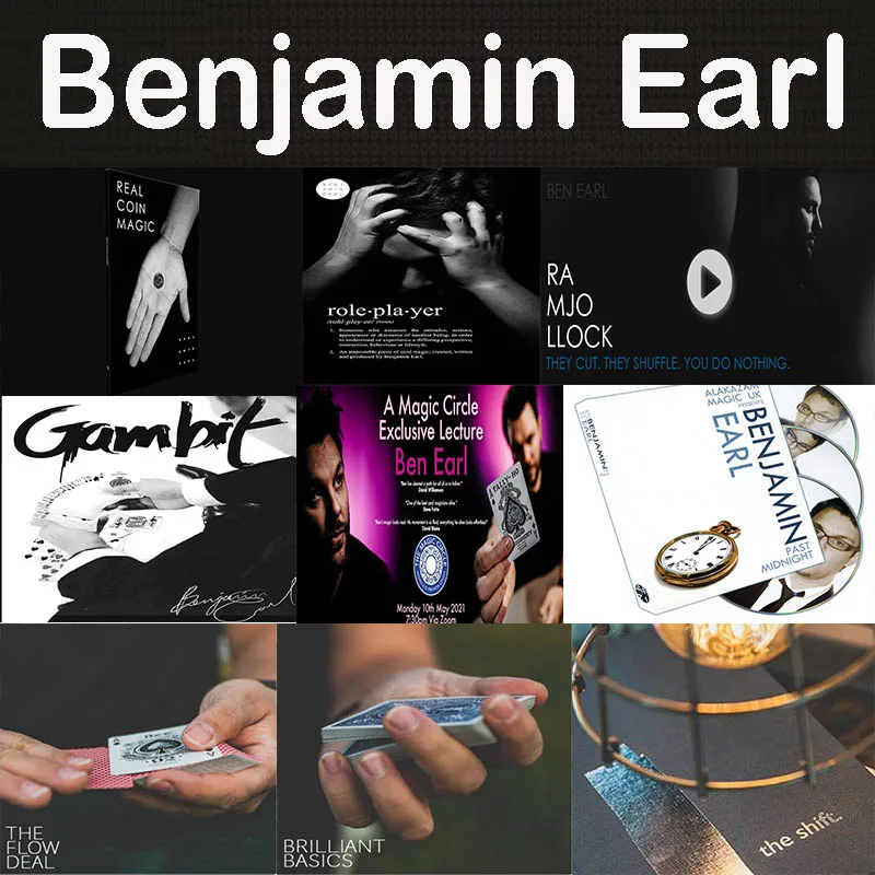 Magic by Benjamin Earl -The Magic Circle conference 2021 Ben Earl Gambit Trade Secrets Bundle Ramjollock Roleplayer-trucchi magici