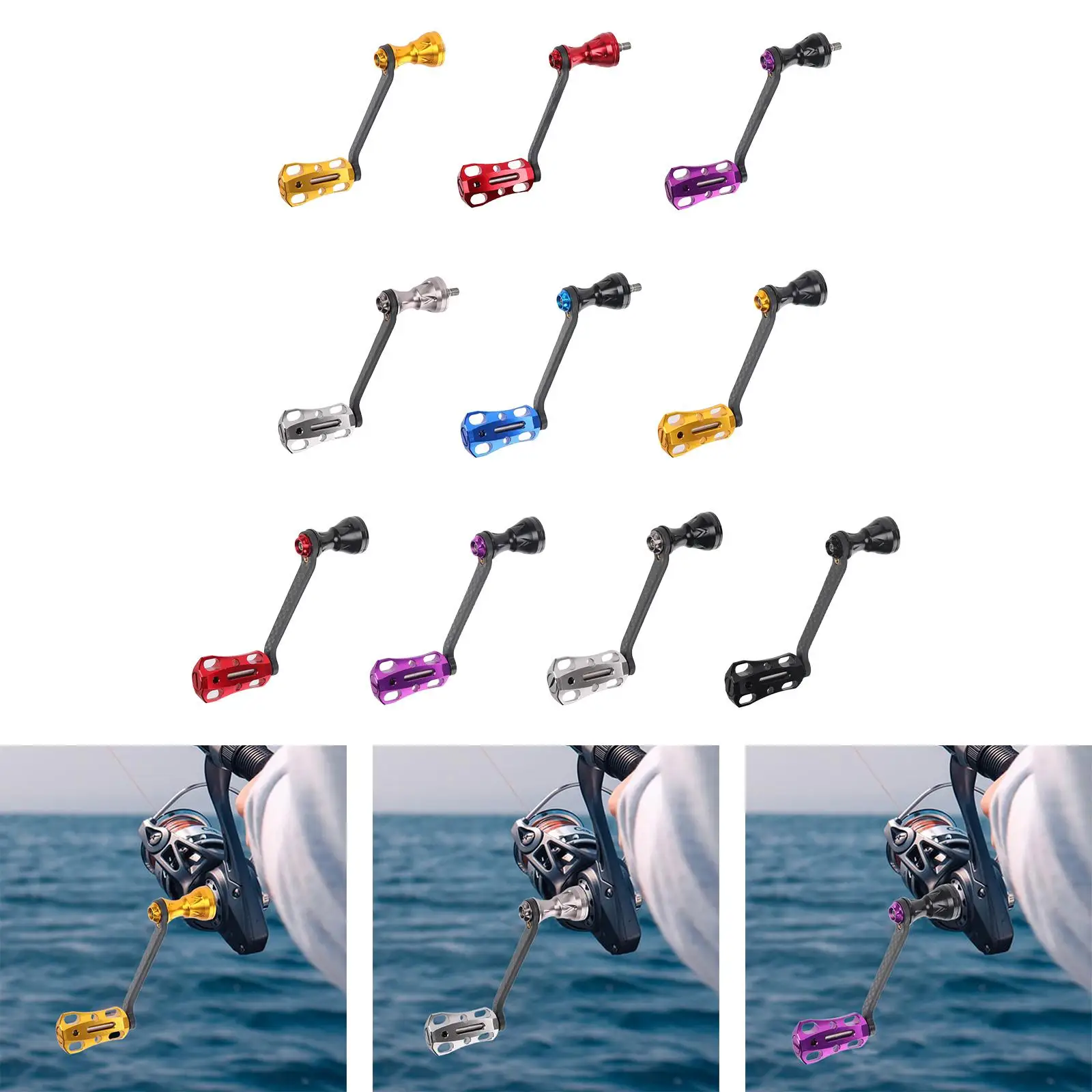 Fishing Reel Handle Fashion Strong Repair Portable Crank Handle for Boat Fishing Fishing Supplies Outdoor Freshwater Saltwater Fishing Reel Handle Fashion Strong Repair Portable Crank Handle for Boat Fishing Fishing Supplies Outdoor Freshwater Saltwater