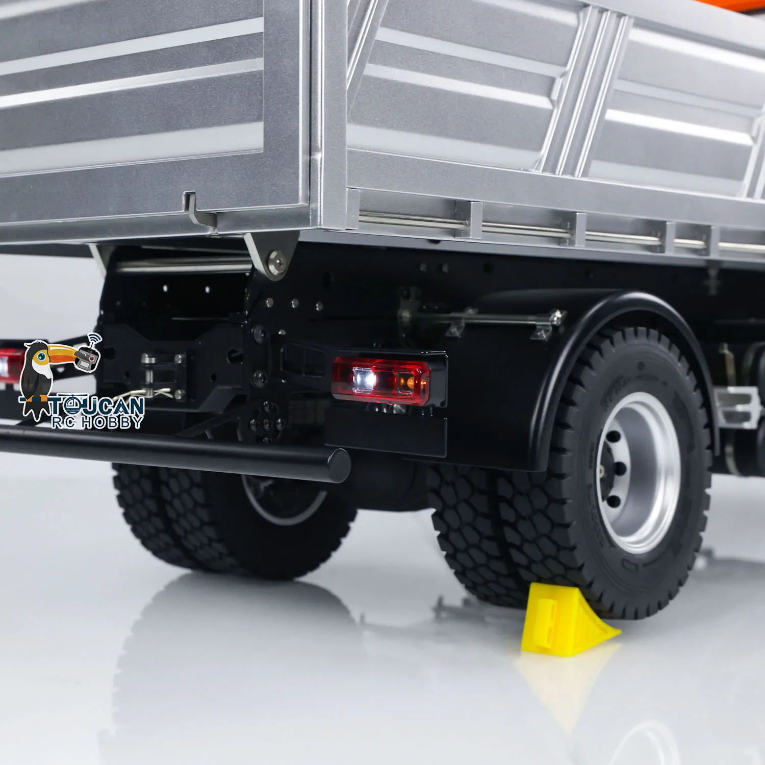 1/14 Kabolite 5701 RC Dump Truck Remote Control Tipper Car 3 in 1 Mainboard 4x4 Sound Light 2-speed Transmission Toys Model 6