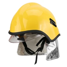 

Protective Fireproof Firefighter Safety Helmet Anti-corrosion Radiation Heat Resisting Fireman Helmet Fireman Helmet Fireman