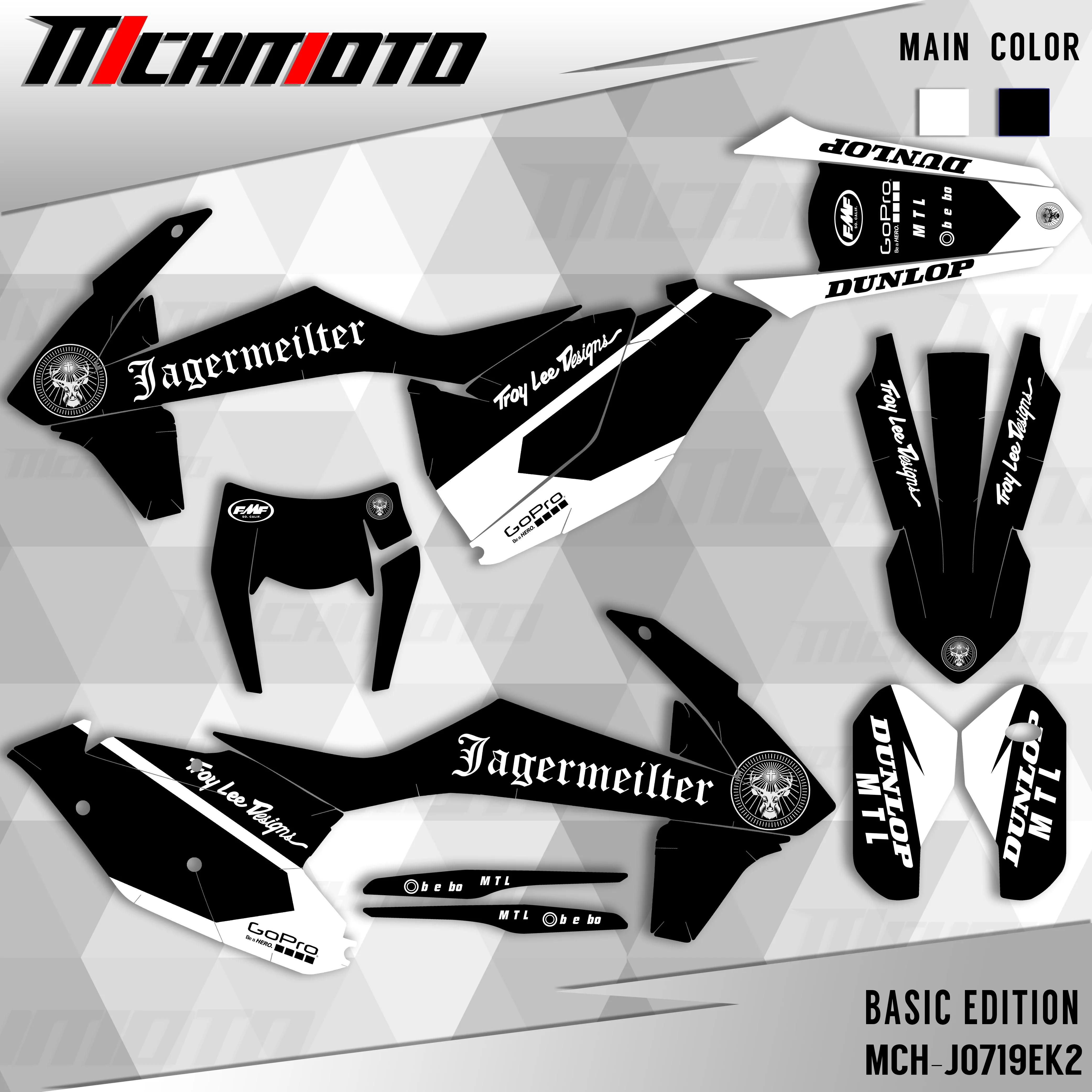 MCHMFG KTM EXC EXCF XCW 2017 2018 2019 ׷ Į ƼĿ,  001