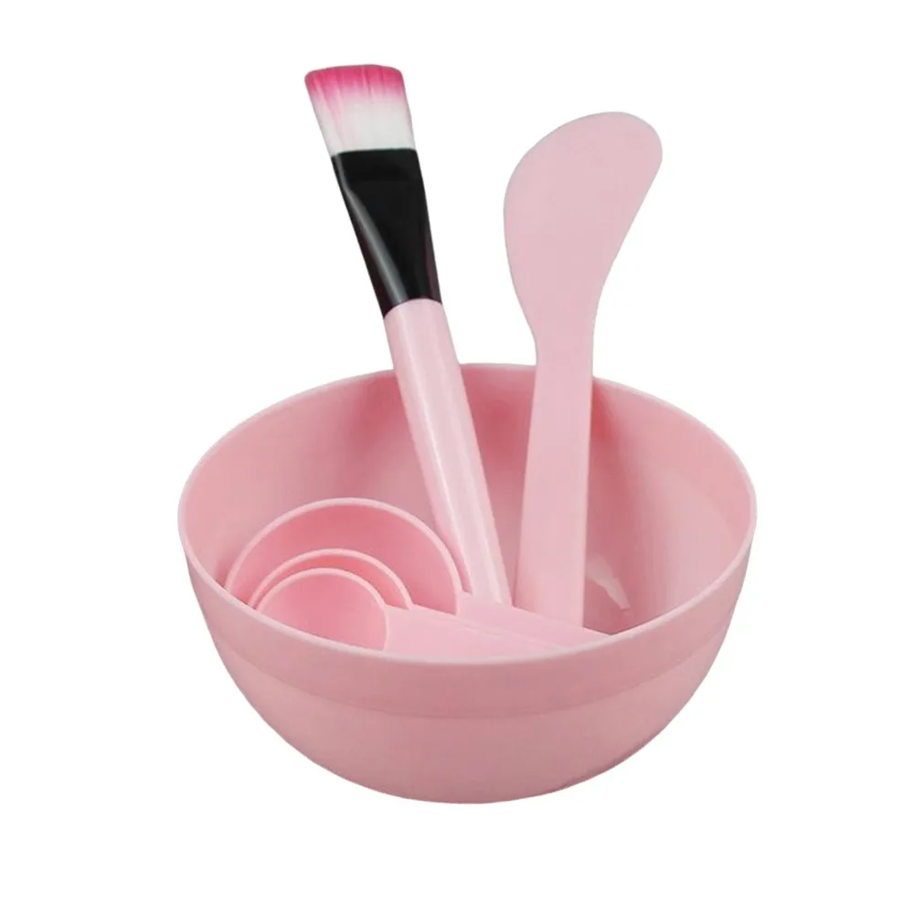 DIY Face Mask Mixing Bowl Set with Silicone Bowl and Makeup Tools