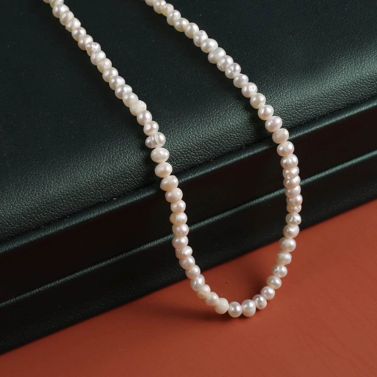 Natural Zhuji Freshwater Pearl Beads Loose Punch Pearl Bead for Jewelry Making Diy Women Elegant Necklace Bracelet Accessories