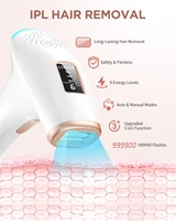3-in-1 Laser Epilator Painless IPL Hair Removal for Women Bikini Legs Arms Laser Hair Remover 999900 Flash Permanent Depilato 2