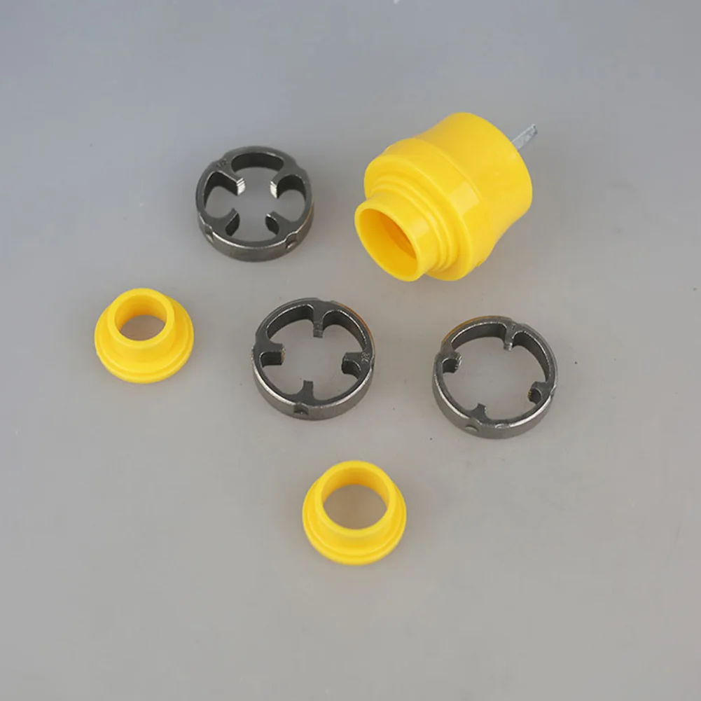 PVC Pipe Threader Kit with 3 Dies for Plumbing