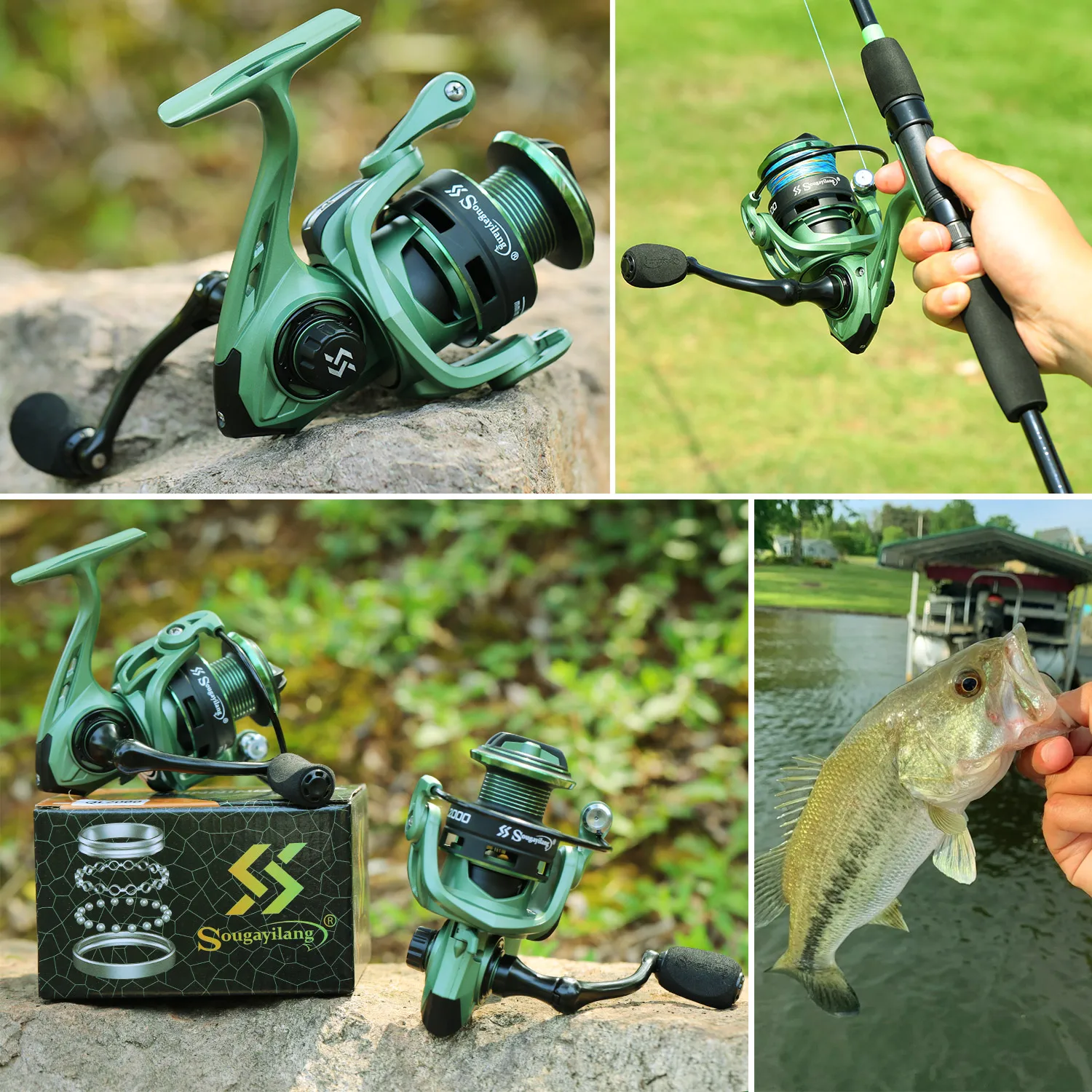 Reel Bait Jig Rod Temple Reef Okuma Light Casting Rod Reel Combo