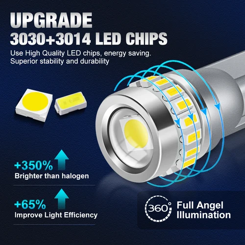 XSTORM T10 W5W LED Canbus No Error 194 168 전구 5W5 5W 12V 1000LM 슈퍼 밝은 자동차 인테리어 사이드 라이트 번호판 램프 자동 2