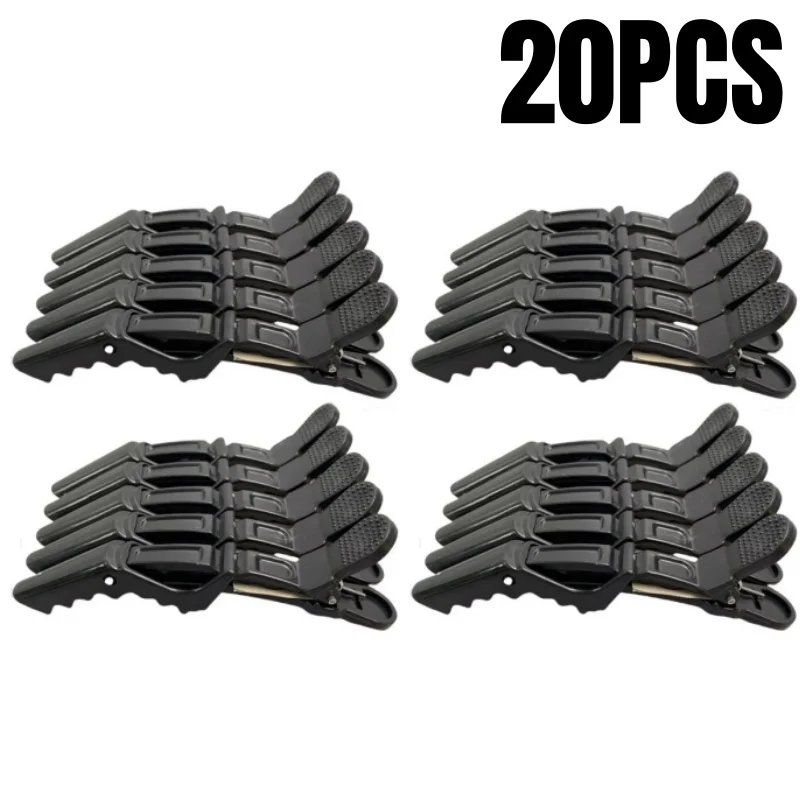 Professional Hairdressing Alligator Hair Clips - Durable Salon Clamps for Styling and Accessories