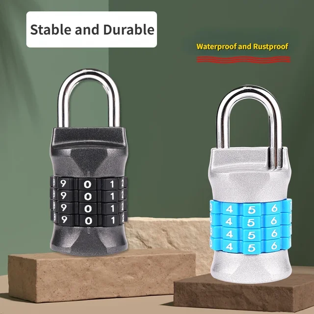 Mechanical Digital Combination Rotation Hanging Lock Home Reservoir Toolbox Safe Anti -theft Hardware Lock 3