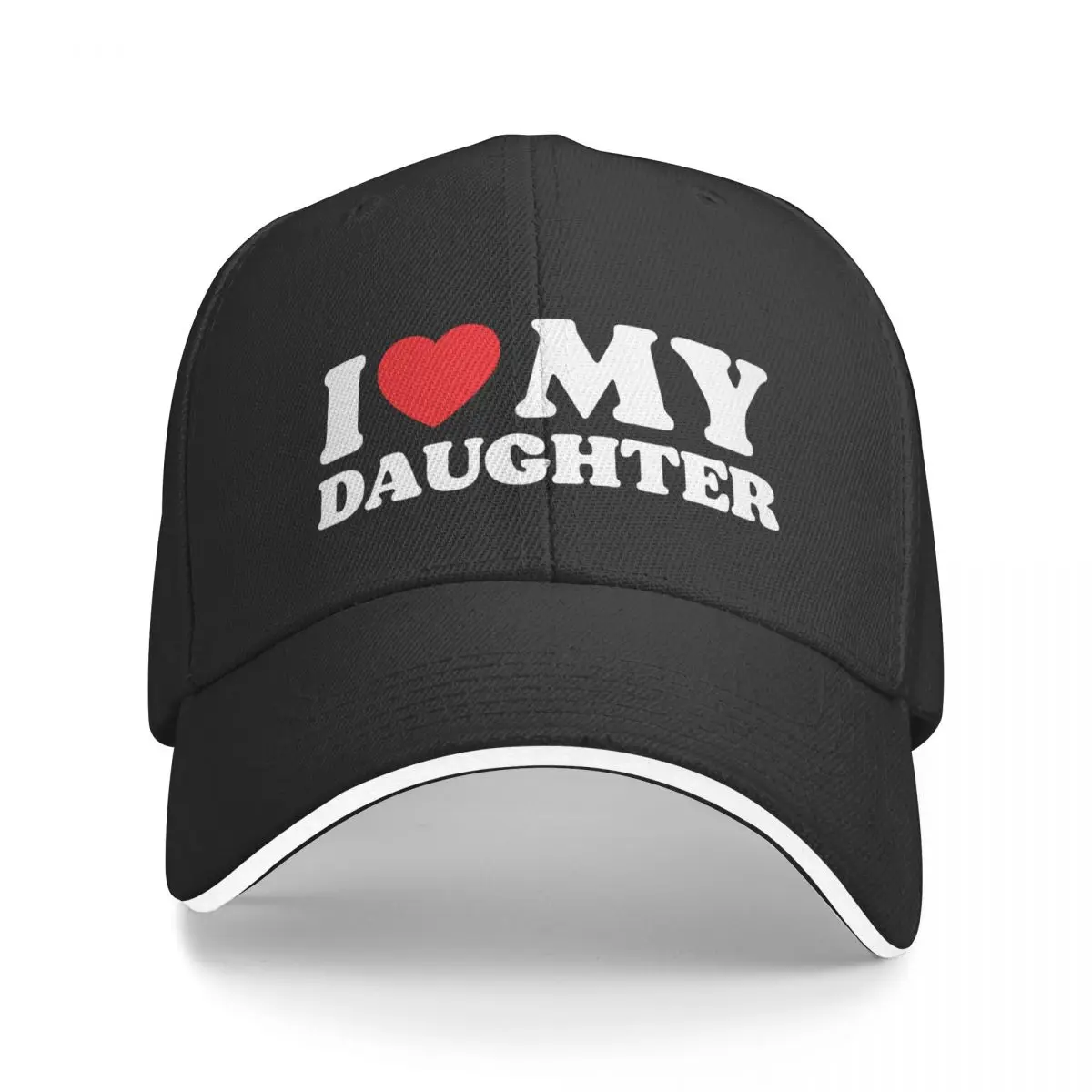 

I Love My Daughter Baseball Cap New Hat Designer Hat Women's Golf Clothing Men's