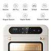 Air Fryer Steam Oven 8-in-1 Countertop Toaster Rapid Bake Steam Clean Dried Ferment 12L Compact Single/Couple Cooking Healthy 3
