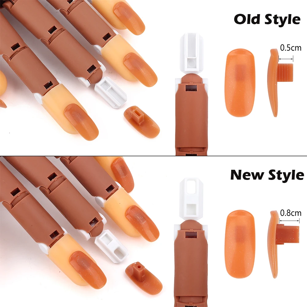 Practice Hand For Acrylic Nails Flexible Nail Practice Hands Training