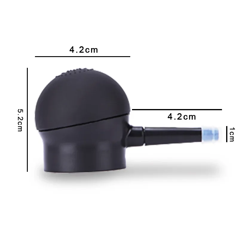 Hair Spray Applicator Portable Building Fiber Powder Spray  Extension Nozzle Pump For Hair Loss Fiber Sprinkler Nozzle 4