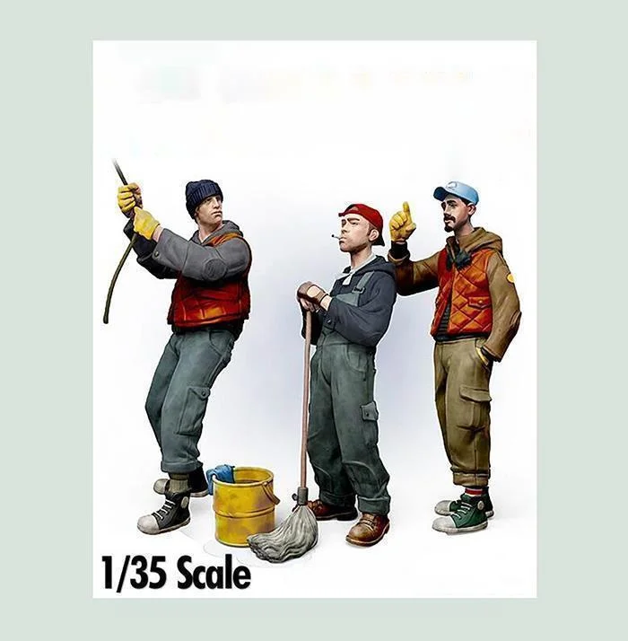 

1:35 Scale Resin Die-casting Only In 3 White Models Of Modern Sailor Characters To Play New Models