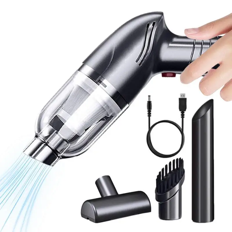 

Cordless Strong Suction Cordless Car Dual Use Mini Wireless Auto Vacuum Cleaner Car Carpet Cleaner Machine For Car Electronics