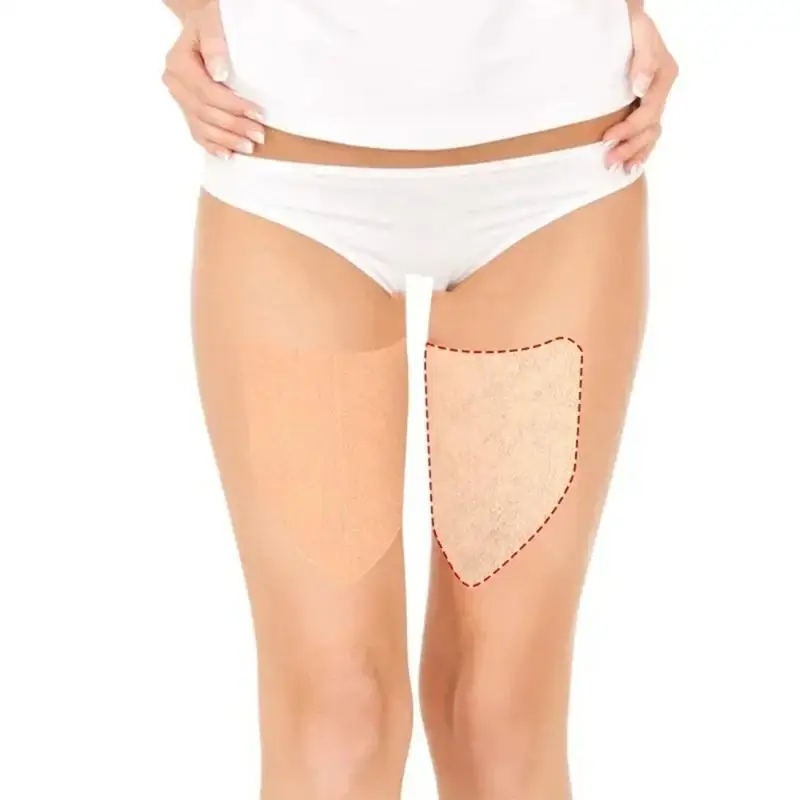 10 Stück Anti-Reibungs-Patches, unsichtbar, wasserdicht, Beinschutz, Spandex-Körperpflaster für Fitness, Laufen, Sport – Detail 8