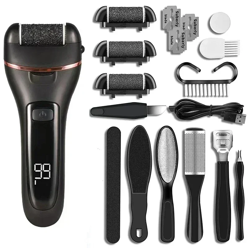 Description Picture 2 of itemElectric Grinding Pedicure Tools Foot Sandpaper File for Heels Professional Foot Care Tool Dead Hard Skin Callus Remover