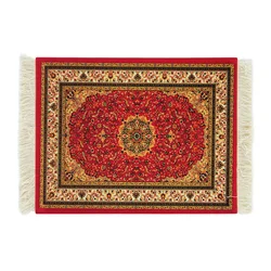 Persian Carpet Style Durable Anti-Slip Mousepad & Meal Mat - 18x26cm (No.12)