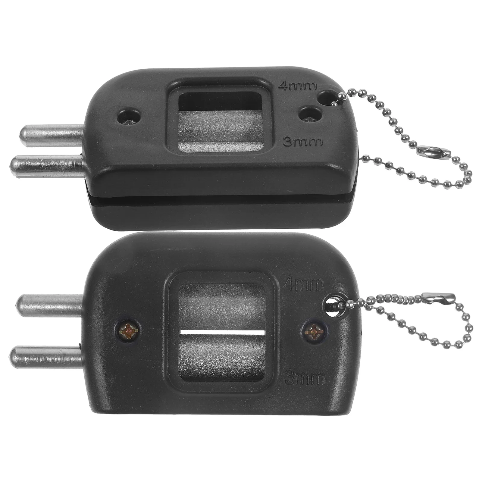 2pcs Convenient Skate Sharpener Skating Shoe Sharpening Tool Small Ice Skate Grindstone
