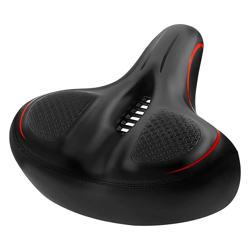 

New Oversized Bike Seat For Peloton Bike & Bike+,Bikes Wide Soft Saddle Replacement Bike Seats,Seat Cushion For Men & Women