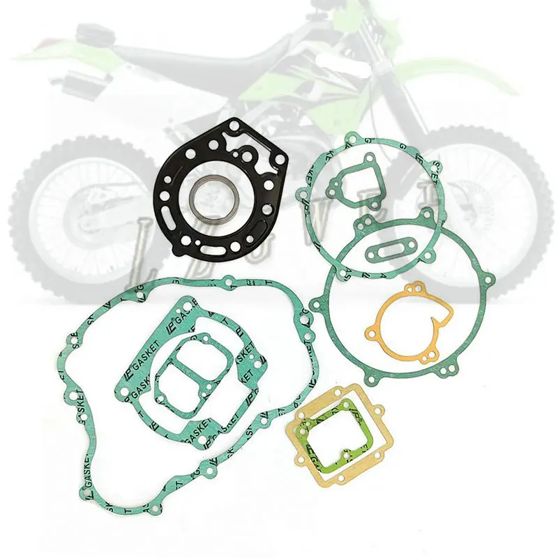 

Motorcycle Engine Cranlcase Gaskets Cylinder Gasket Full Kit Set For Kawasaki KDX220 1997-2005 KDX 220