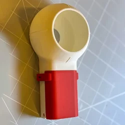 Rotary Nozzle Dust Collector with Rotating Tilt Design for Efficient Dust Containment and Easy Cleaning (1Pc)