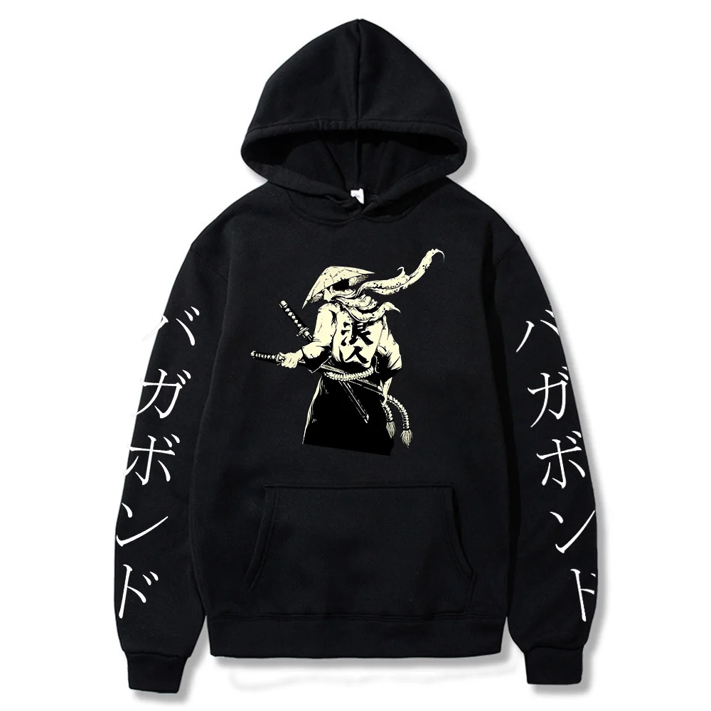 

Anime Vagabond Pocket Regular Pullovers Hoodie Sweatshirts Gift for Friends