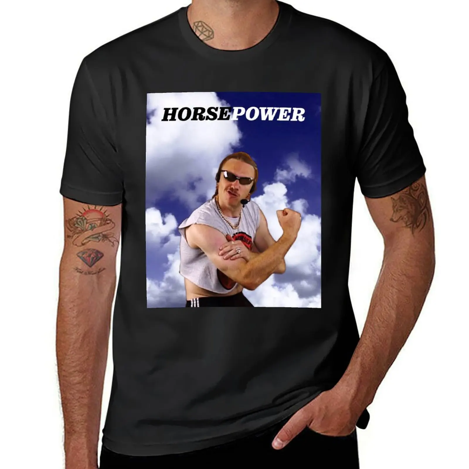 

HORSEPOWER T-Shirt plus sizes for a boy men graphic t shirts