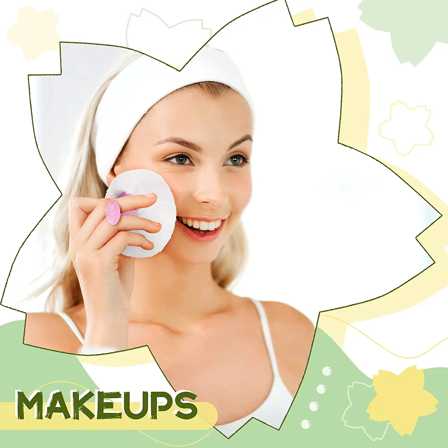 Powder Puff and Powder Container for Body Dusting Powder Case with Puff fo Women Loose Powder Containers with Puff for Travel