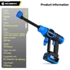NEWBENY 200Bar 6 IN 1 Brushless Electric High Pressure Washer Cordless Car Garden Washing Power Tools For Makita 18V Battery 2