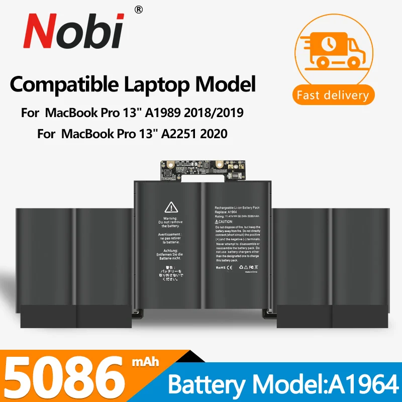 Jual Baterai a1964 macbook pro retina a1989 a2251 13 inch 2018 2019 2020 - Jakarta Pusat - Al