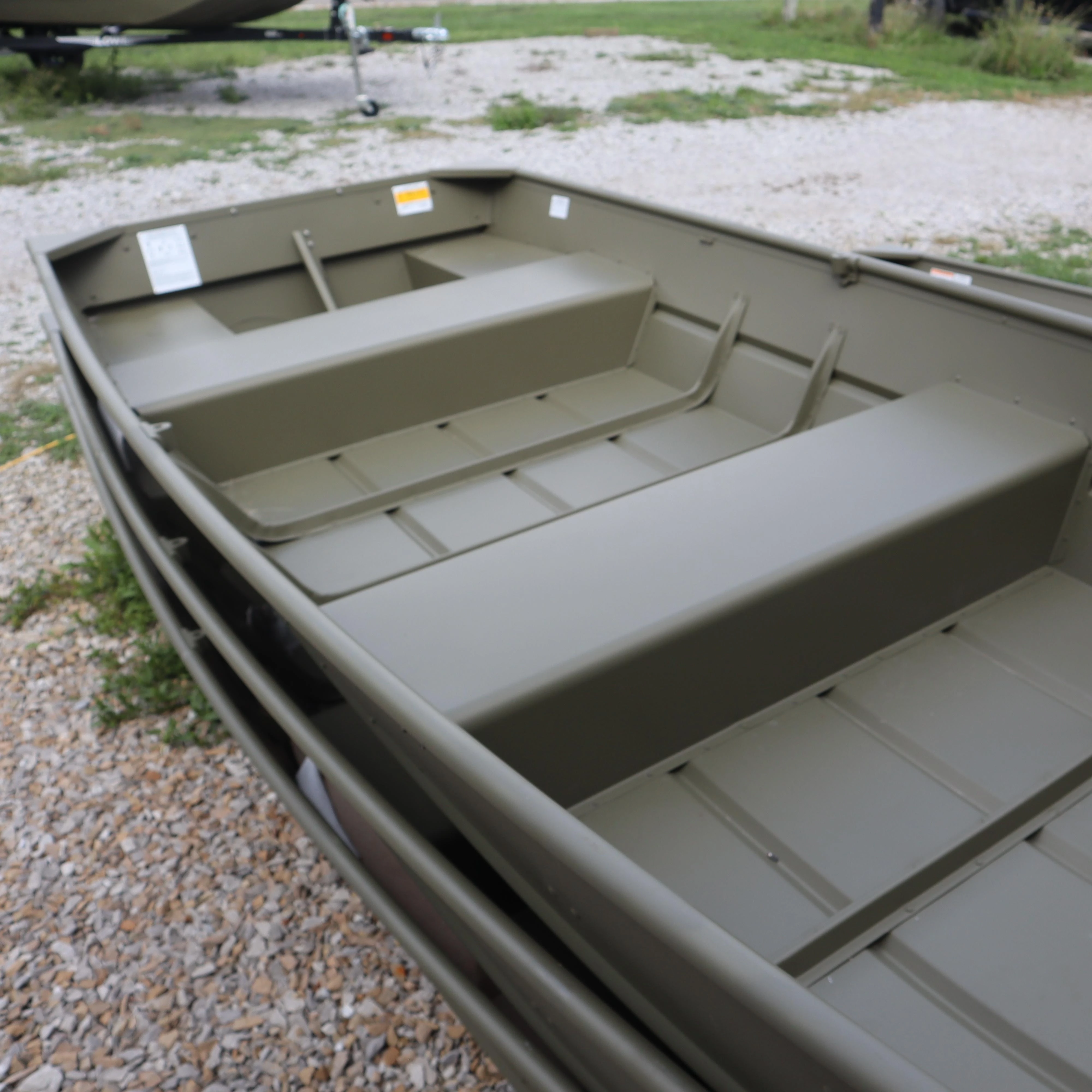 Manufacturer Hot Sale High Quality 10 Ft~17 ft Aluminum Rowing Plate Boat for Fishing and Water Operations