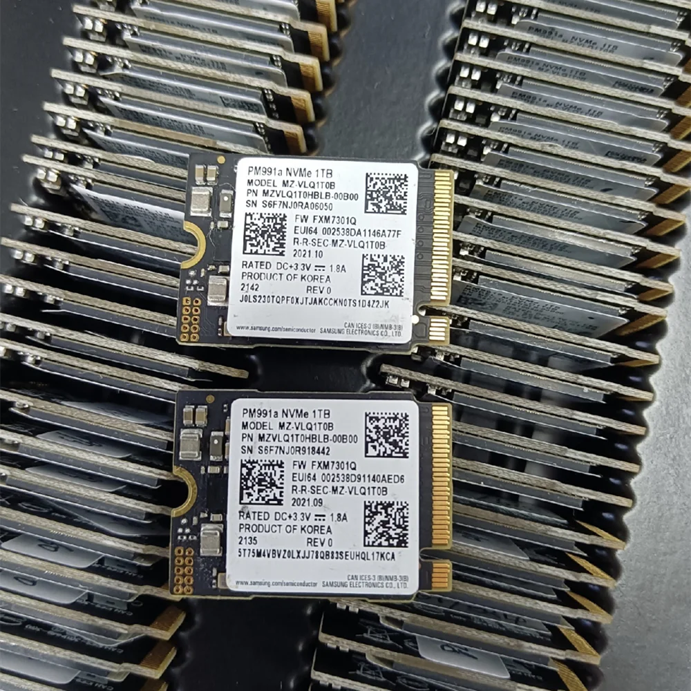 Samsung PM991A/PM991 128GB 256G Internal SSD PCIe 3.0x4 NVMe