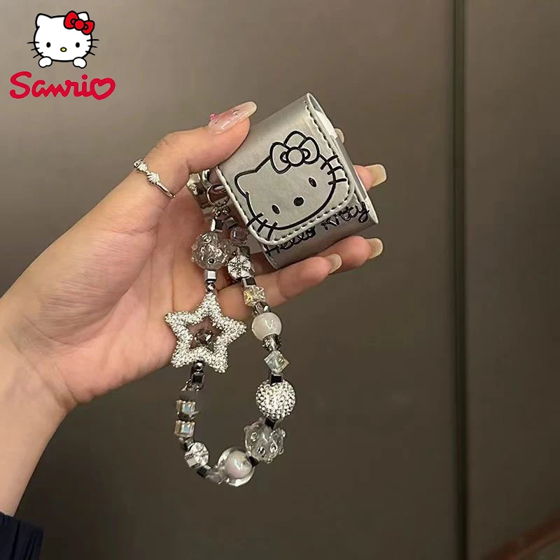 

Sanrio Anime Airpods 1 2 Pro 2 Earphone Case Hello Kitty High Value Ins Bluetooth Audifonos Bag Pendant Anti-fall Shell Airpods3