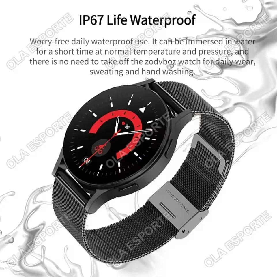 Bluetooth Smartwatch Men Women Phone Call Activity Tracker Health Monitor Step Counter Sleep Track Waterproof Digital Watch Ht22