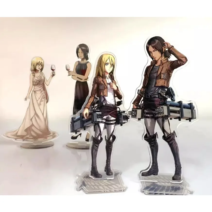 

Game Historia Krista Ymir Acrylic Stand Doll Anime Figure Model Plate Cosplay Toy for Gift
