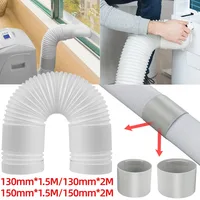 Tube flexible universel pour climatiseur portable, pièces de rechange pour climatisation mobile, tuyau de ventilation accessible, 1.5 m, 2m 1