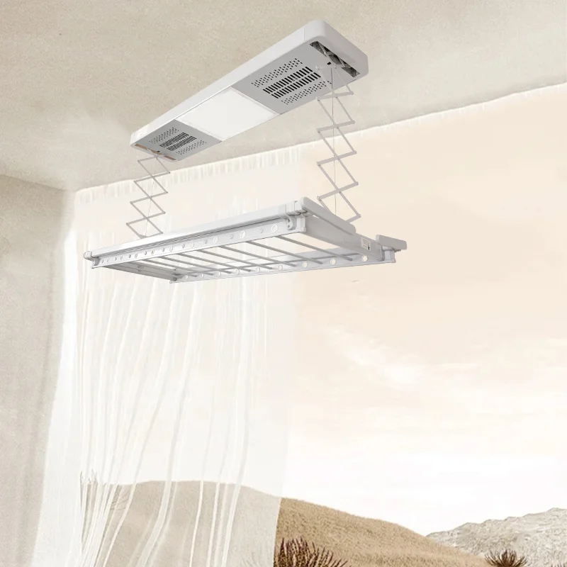 Ceiling Electric Drying Rack Hanger Intelligent Smart Clothes Drying Rack