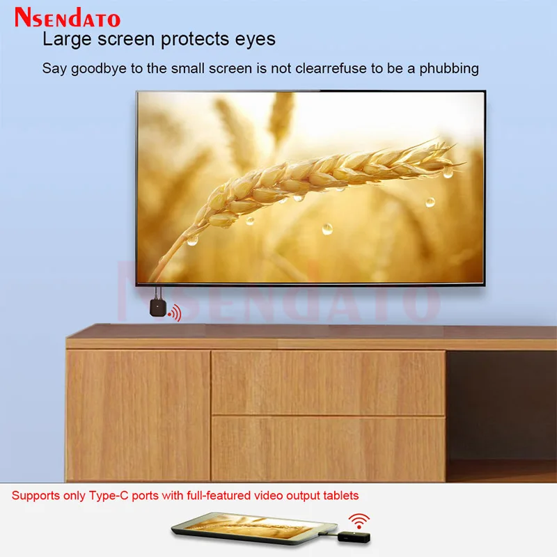 5G HDMI Wireless Video Transmitter Receiver Extender 50m 1 To 8 1080P HDMI Video Screen Share TV Stick For Camera PC To TV