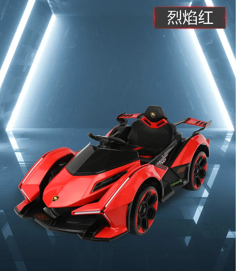 Super Sports Car Electric Ride On Car Four-Wheel Drive 12V Remote Control Baby Car Charging Electric Cart To Drive 31 Super Sports Car Electric Ride On Car Four-Wheel Drive 12V Remote Control Baby Car Charging Electric Cart To Drive